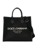 Logo Shopper Tote Large, &pound;350, Handbags, Black, Nylon, Front view
